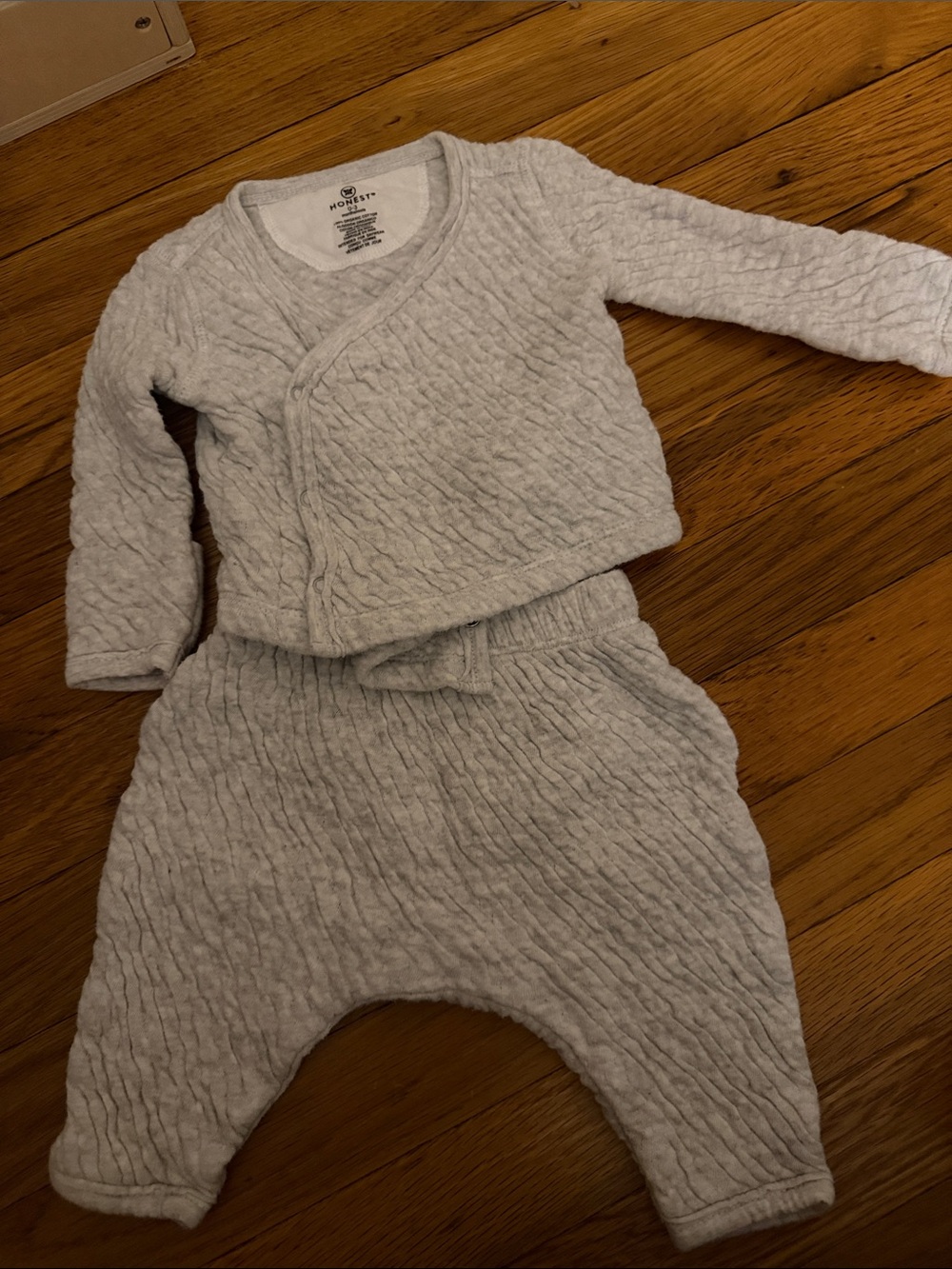 Organic Cotton Grey Kids Matching Set - Honest Company